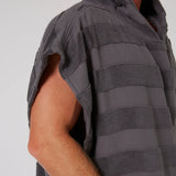 Ocean & Earth Layz Hooded Poncho Mens