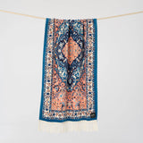 Slowtides Haven Beach Towel Guava