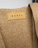 Rusty Gisele Straw Beach Bag