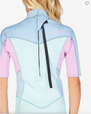 Billabong 2/2 Synergy Back Zip Short Sleeve Springsuit