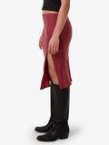 Thrills Blair Slip Skirt Cabernet