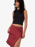 Thrills Blair Slip Skirt Cabernet