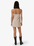 Thrills Miramar Colby Strapless Dress Stone