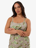 Thrills Amoroso Bias Dress Silver Ash