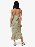 Thrills Amoroso Bias Dress Silver Ash