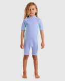 Billabong 2/2mm Foil Back Zip Springsuit Girls 0-5