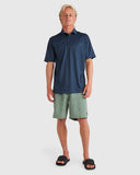 Quiksilver Waterman Water Short Sleeve Polo Shirt