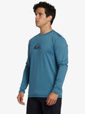 Quiksilver Solid Streak Long Sleeve UPF 50 Surf T-Shirt