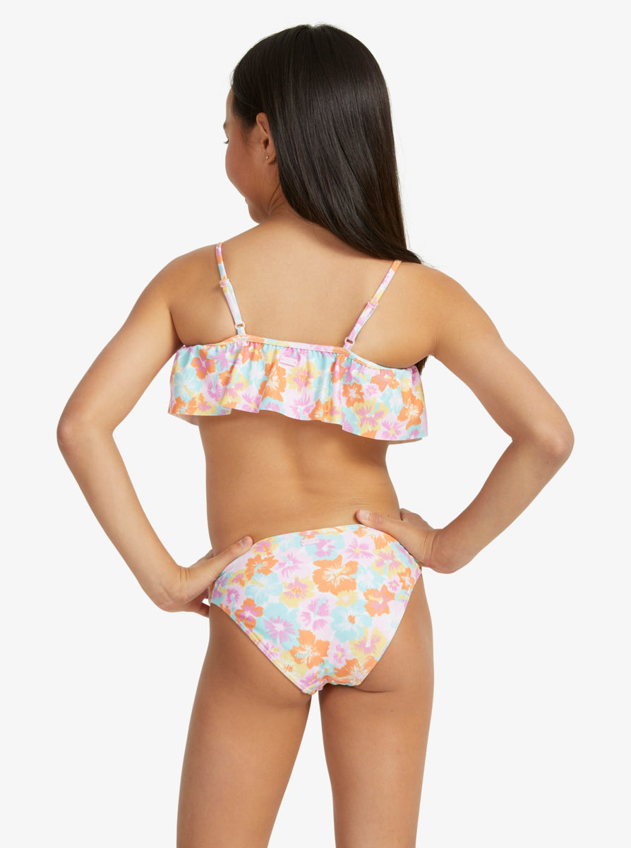 Girls 6-14 Soft Sun Tri Bikini Set