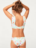 Roxy Hawaiian Spirit Bralette Two-Piece Bikini Set Girls 2-7