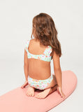 Roxy Hawaiian Spirit Bralette Two-Piece Bikini Set Girls 2-7