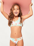 Roxy Hawaiian Spirit Bralette Two-Piece Bikini Set Girls 2-7