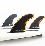 FCS II GL PC Medium Black Tri Retail Fins