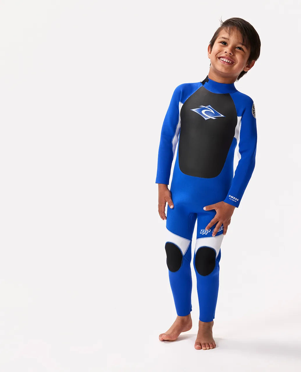 Rip Curl Groms Omega Back Zip 3/2mm Wetsuit Steamer