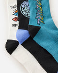 Rip Curl  Logo Crew Sock 3-Pack Boys