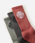 Rip Curl Wetty Crew Sock 3 Pack