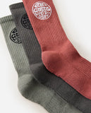 Rip Curl Wetty Crew Sock 3 Pack