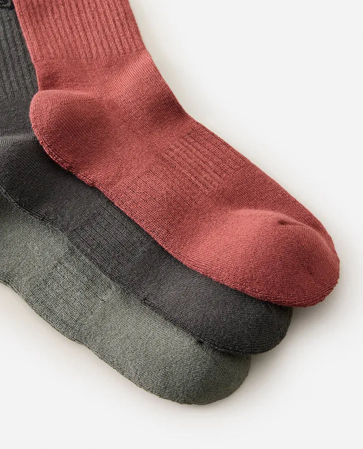 Rip Curl Wetty Crew Sock 3 Pack