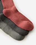 Rip Curl Wetty Crew Sock 3 Pack
