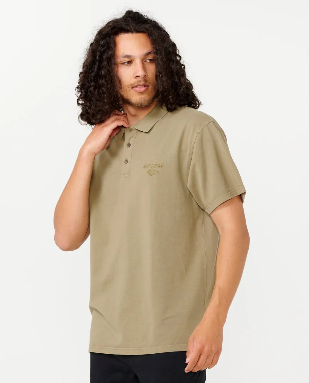 Rip Curl Fade Out Embroid Polo Shirt