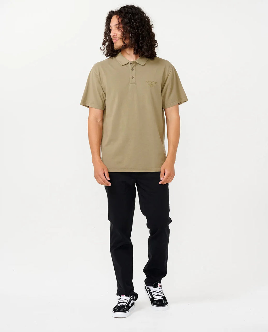 Rip Curl Fade Out Embroid Polo Shirt