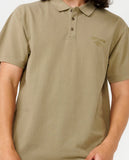 Fade Out Embroid Polo Shirt