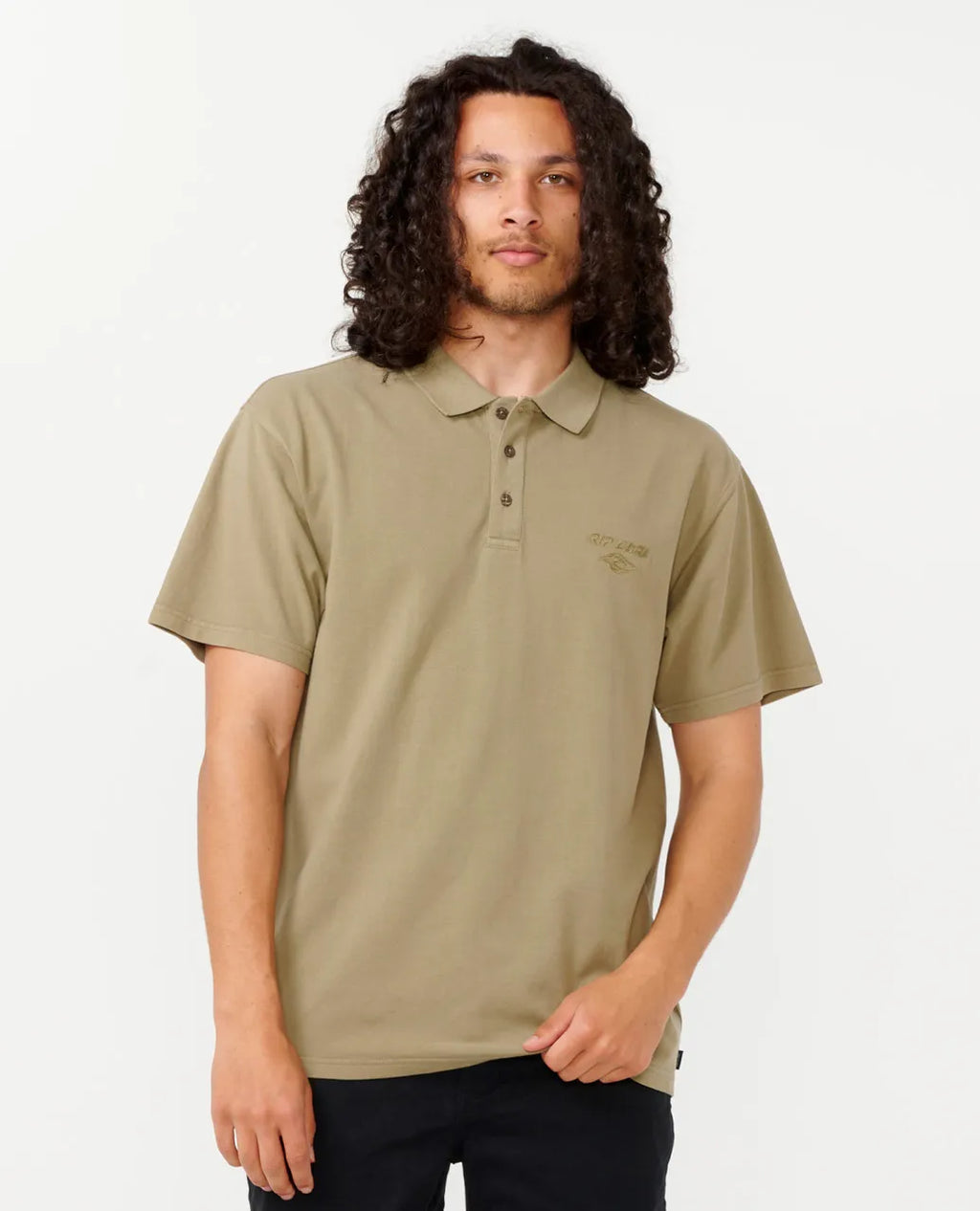 Rip Curl Fade Out Embroid Polo Shirt