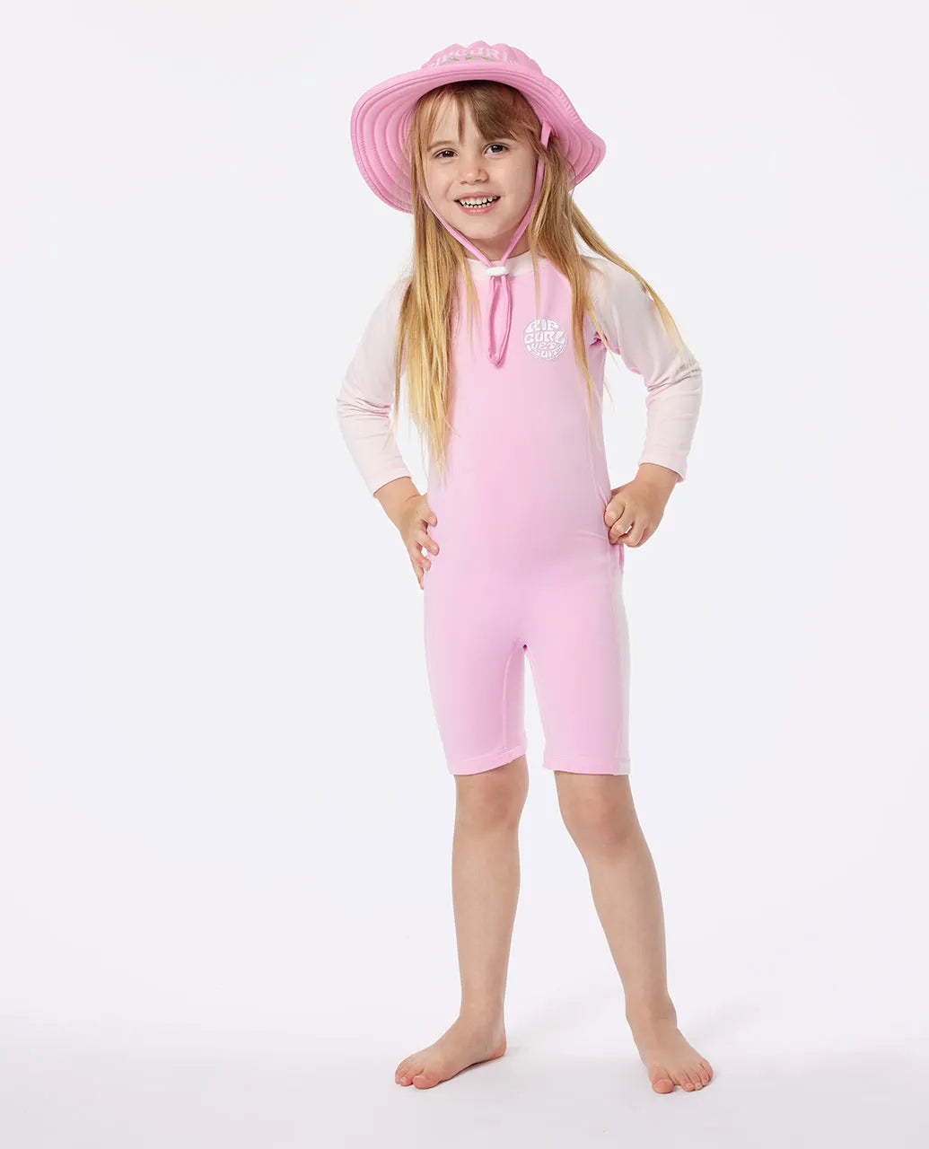 Rip Curl Icons UV Brushed Surf Suit Girls 1-8 years