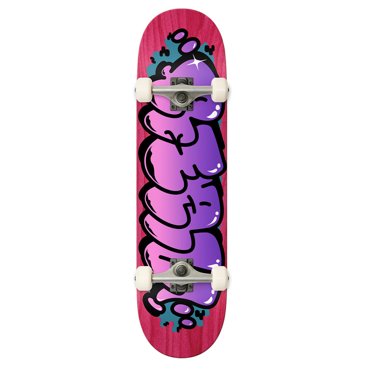 Real Comp Bubble Letters Pink 7.75