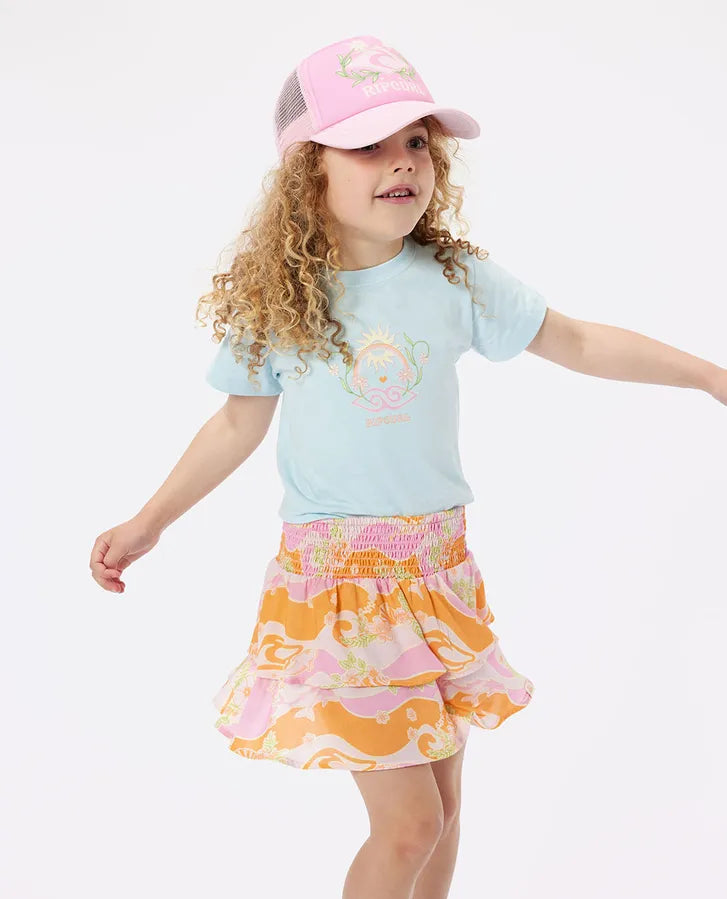 Rip Curl Sunkissed Dreams LWA Tee Girls (1-8 years)