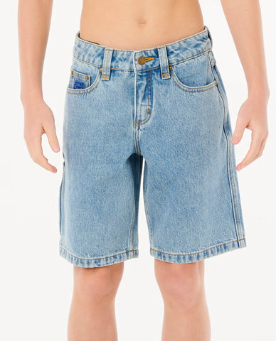 Rip Curl Hyped Up 20" Denim Walkshort (8-16 years)