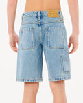 Rip Curl Hyped Up 20" Denim Walkshort (8-16 years)