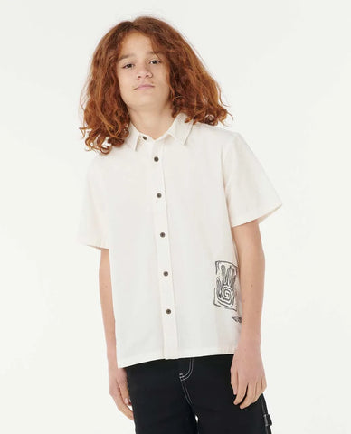 Rip Curl Tropic Embroider Shirt  (8-16 years)