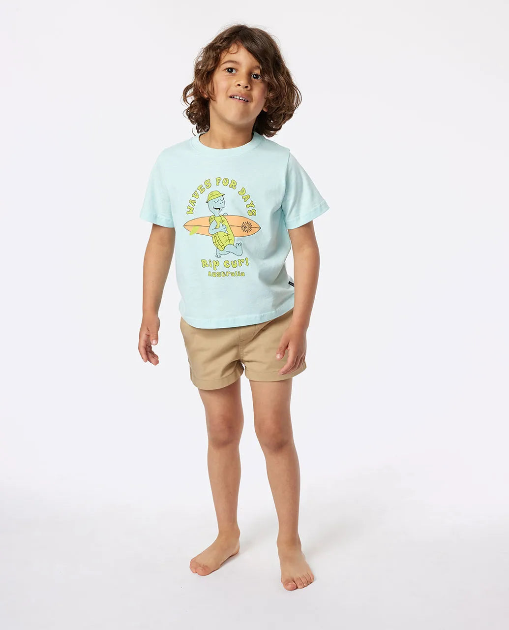 Rip Curl Tube Town Waves Tee Boys 1-8 years