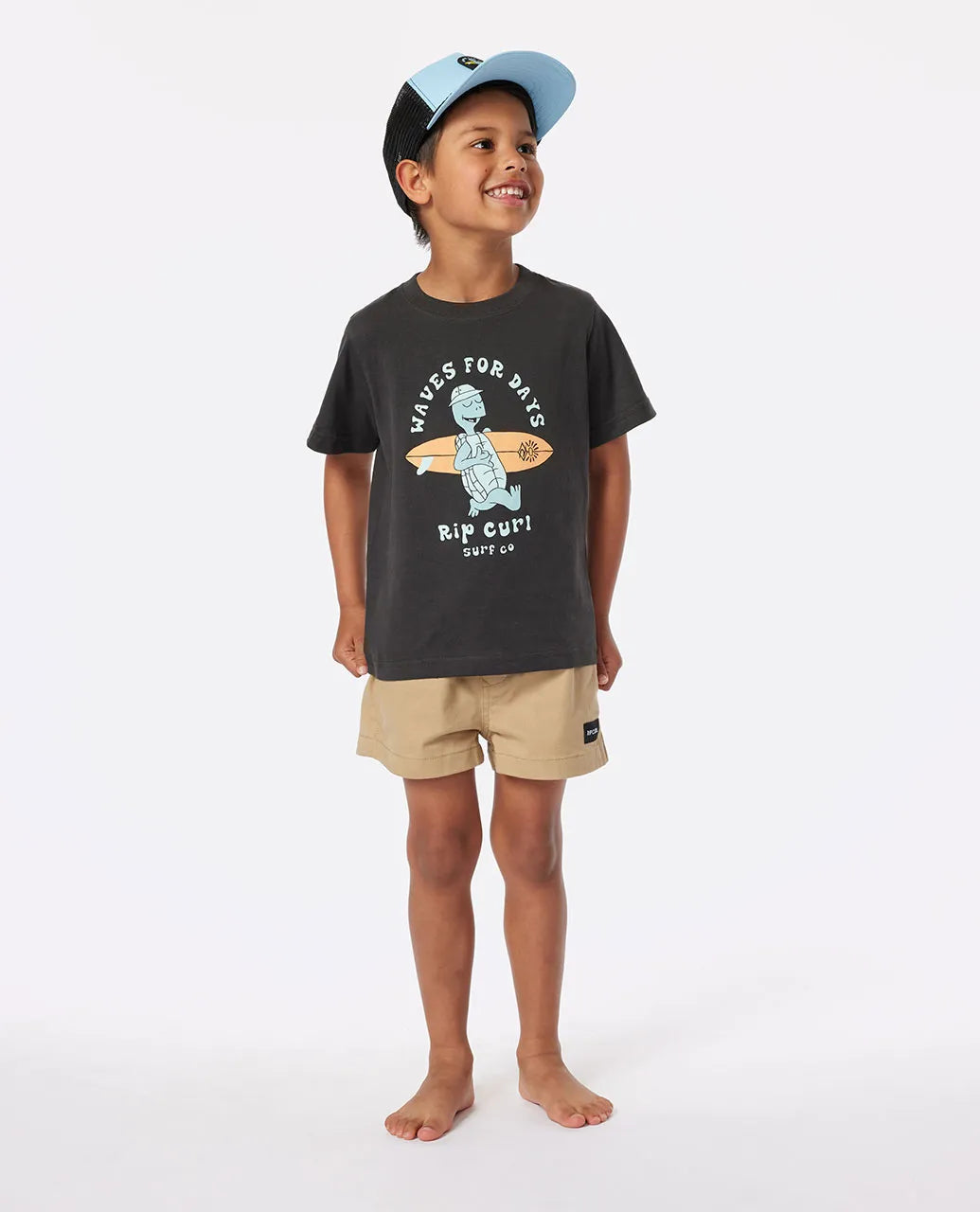 Rip Curl Tube Town Waves Tee Boys 1-8 years