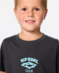 Rip Curl Wave Dayz Logo Tee Boys (1-8 years)