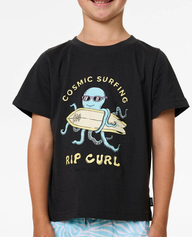 Rip Curl Cosmic Surfing Tee Boys 1-7