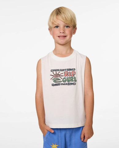 Rip Curl Cosmic Surfing Muscle Boys 1-7