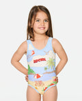 Rip Curl Road Trip One Piece Swimsuit - Kids