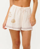 Beach Party Embroidered Shorts