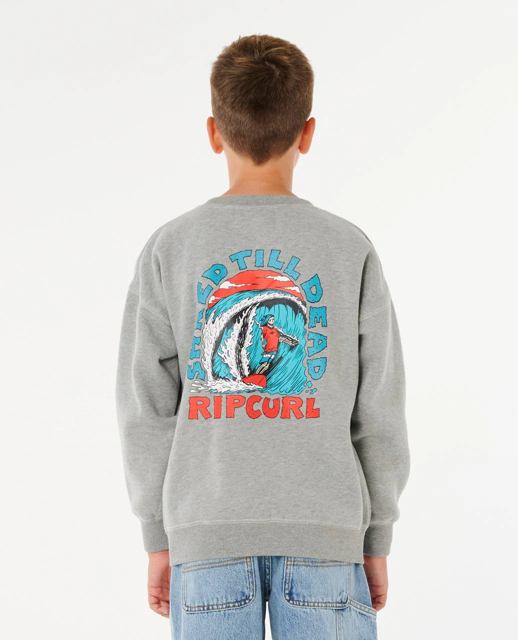 Rip Curl Shred Till Dead Crew - Kids