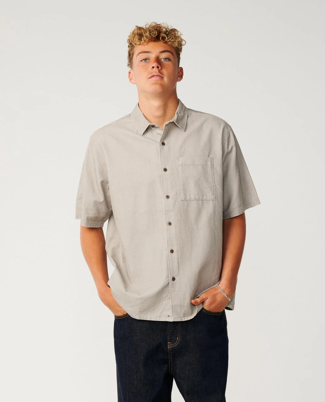 Rip Curl Premium Surf Cord Short Sleeve Shirt