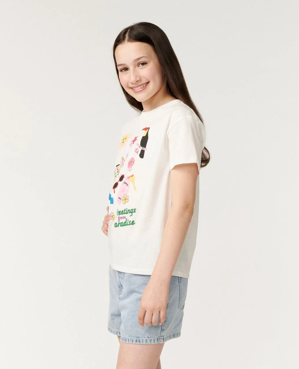 Rip Curl Island Time Band Tee - Kids