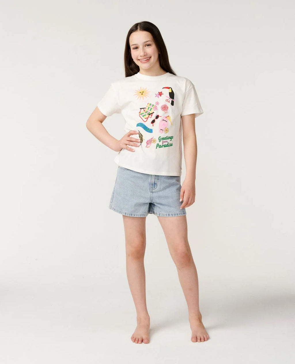 Rip Curl Island Time Band Tee - Kids
