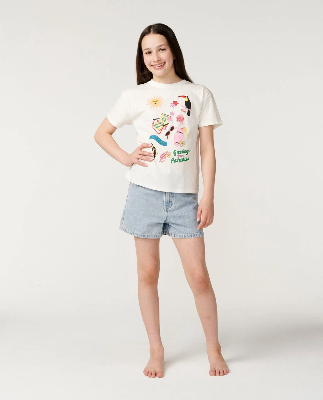 Rip Curl Island Time Band Tee - Kids