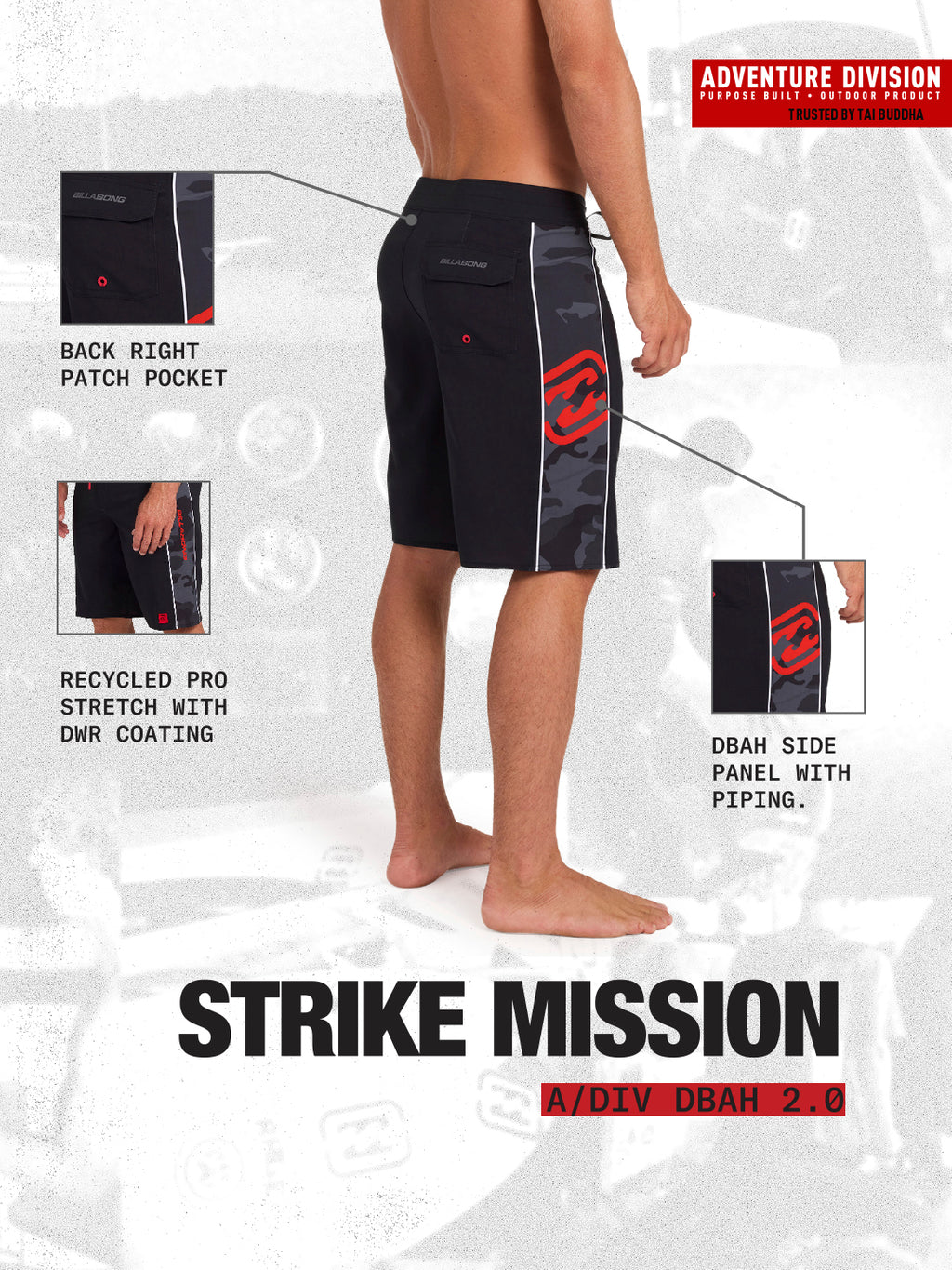 Billabong Adiv Strike Mission Dbah 2.0