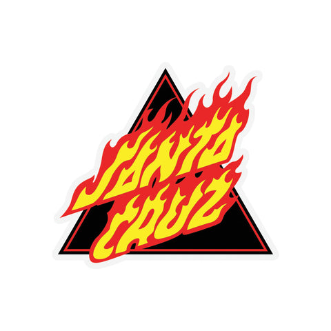 Santa Cruz Sticker Flame Not Dot