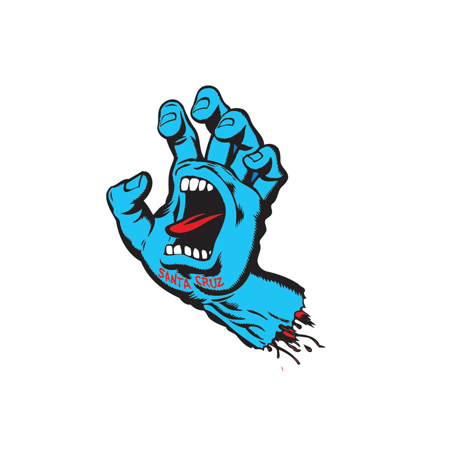 Santa Cruz Sticker Screaming Hand 3in