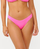 Premium Surf High Leg Skimpy Coverage Bikini Bottoms