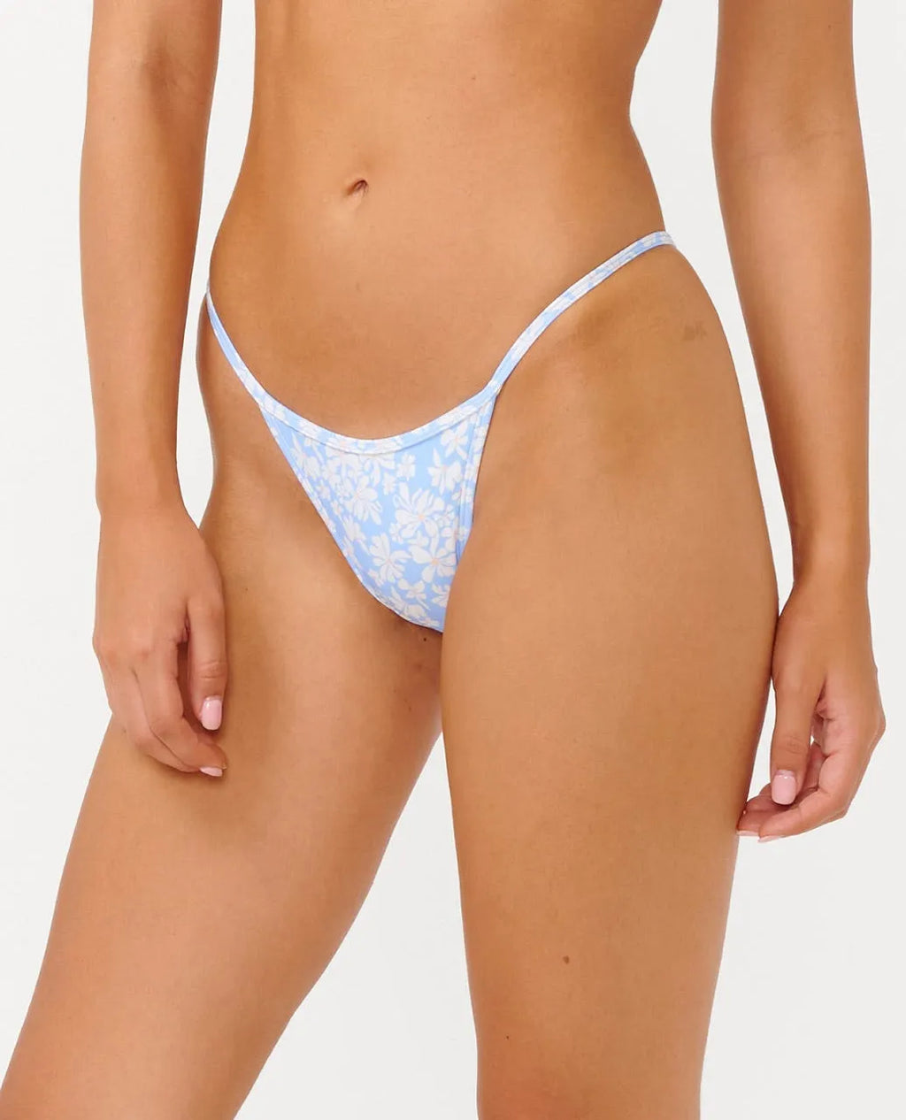 Rip Curl Classic Surf High Leg Cheeky Coverage Bikini Bottoms